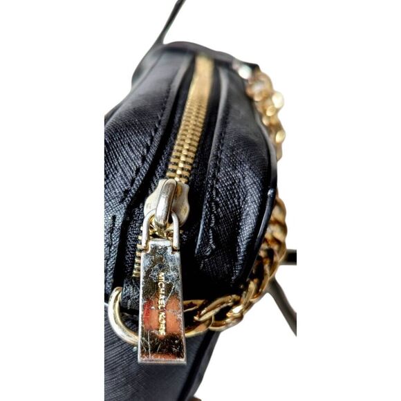 MICHAEL KORS Jet Set Studded Leather Crossbody - Picture 9 of 10